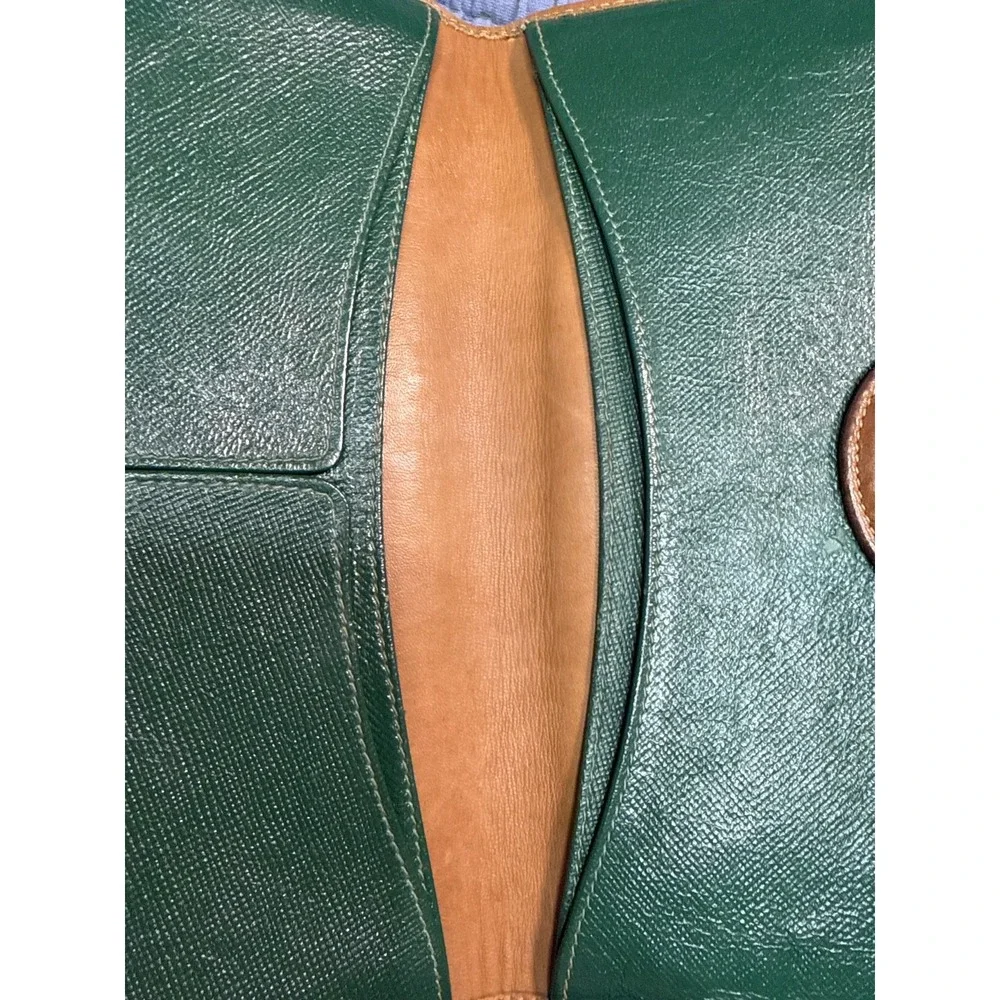 Vintage Gucci Micro GG Monogram Canvas Continental Wallet Brown Leather  Italy - Picture 8 of 12